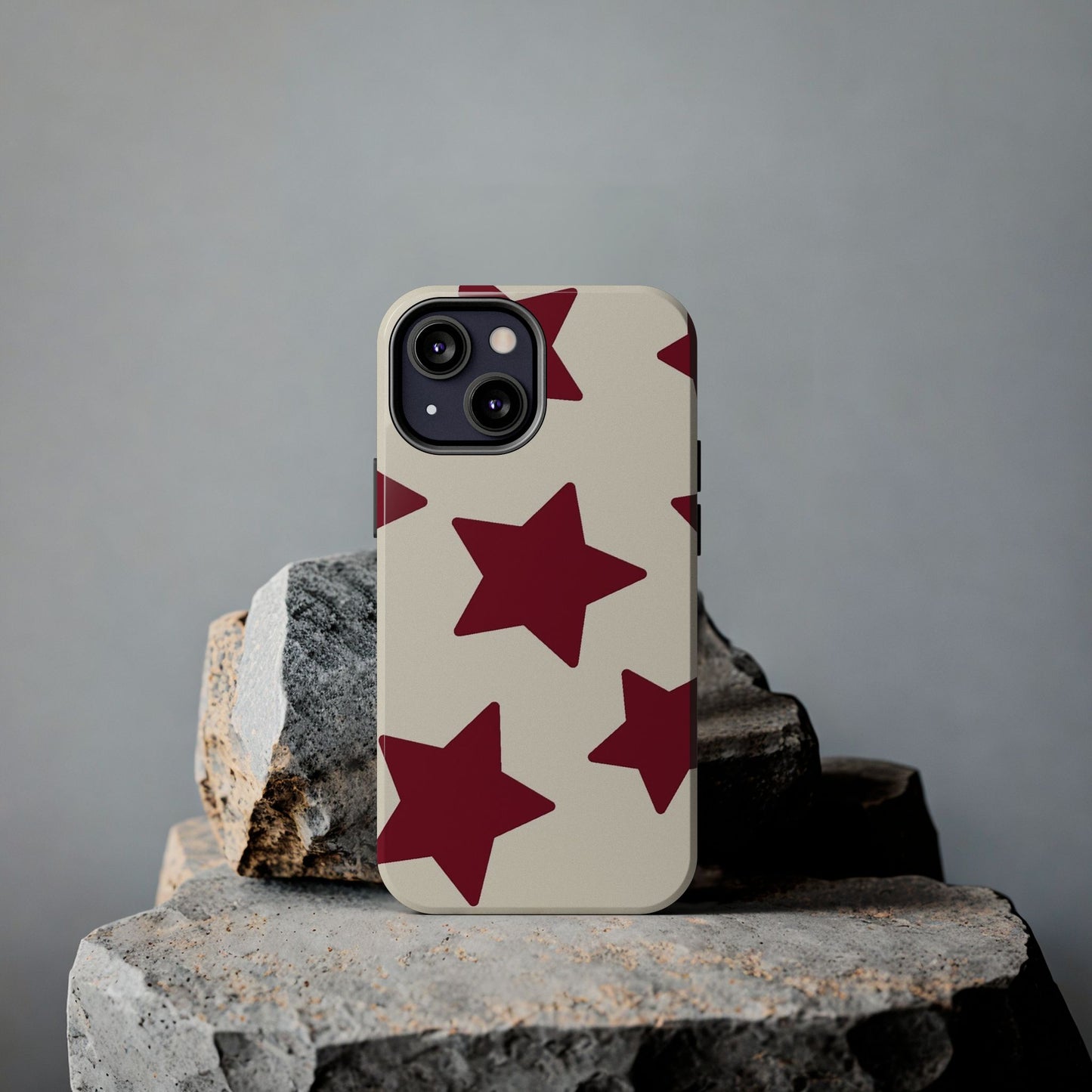 Stellar Red Pattern Phone Case