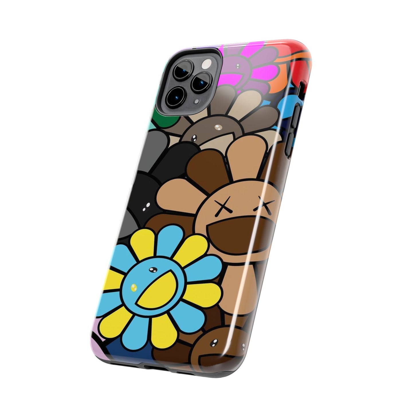 Rainbow Smiles Bloom Pattern Phone Case