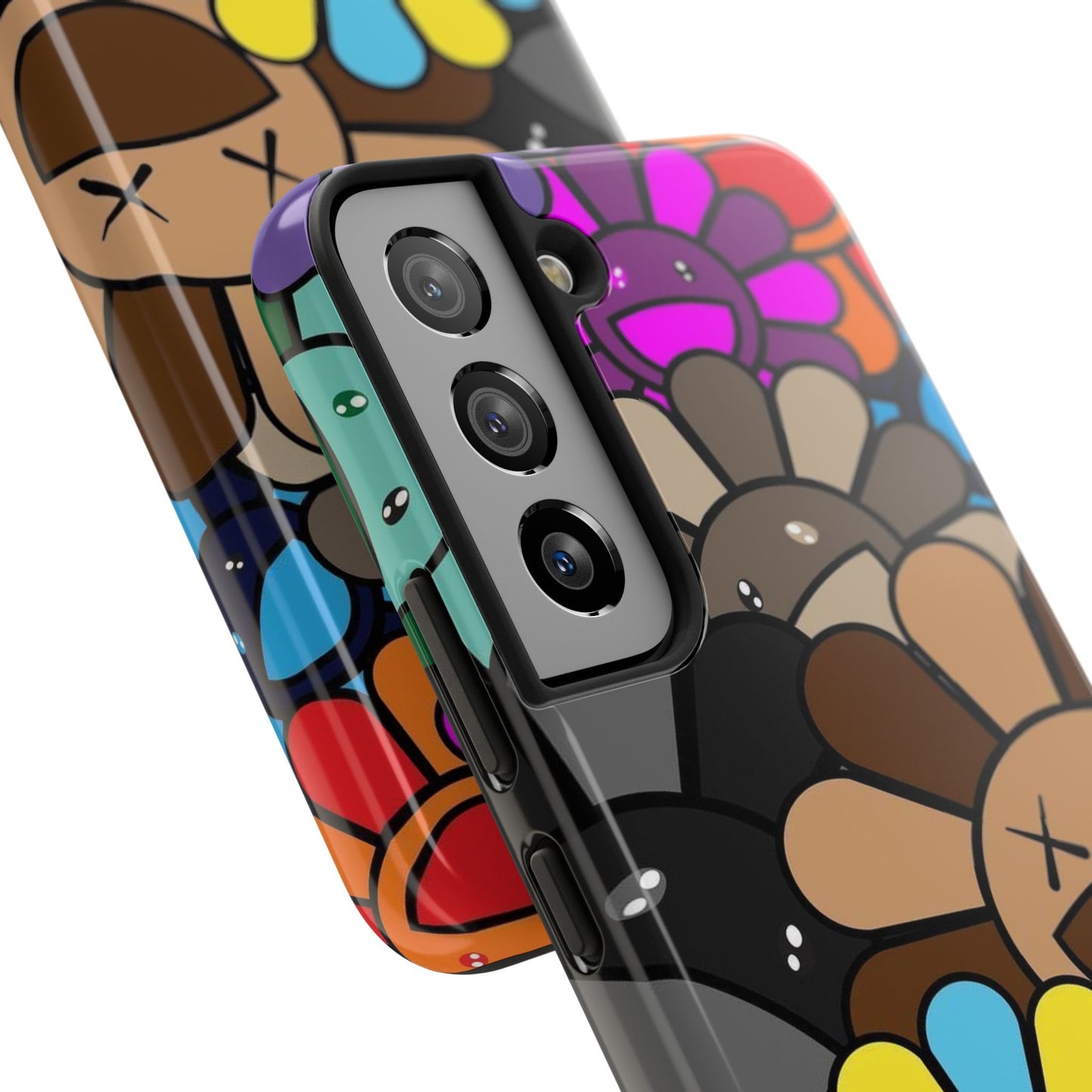 Rainbow Smiles Bloom Pattern Phone Case