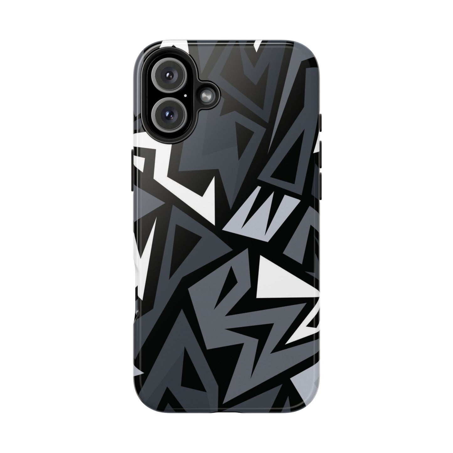 Abstract Black Pattern Phone Case