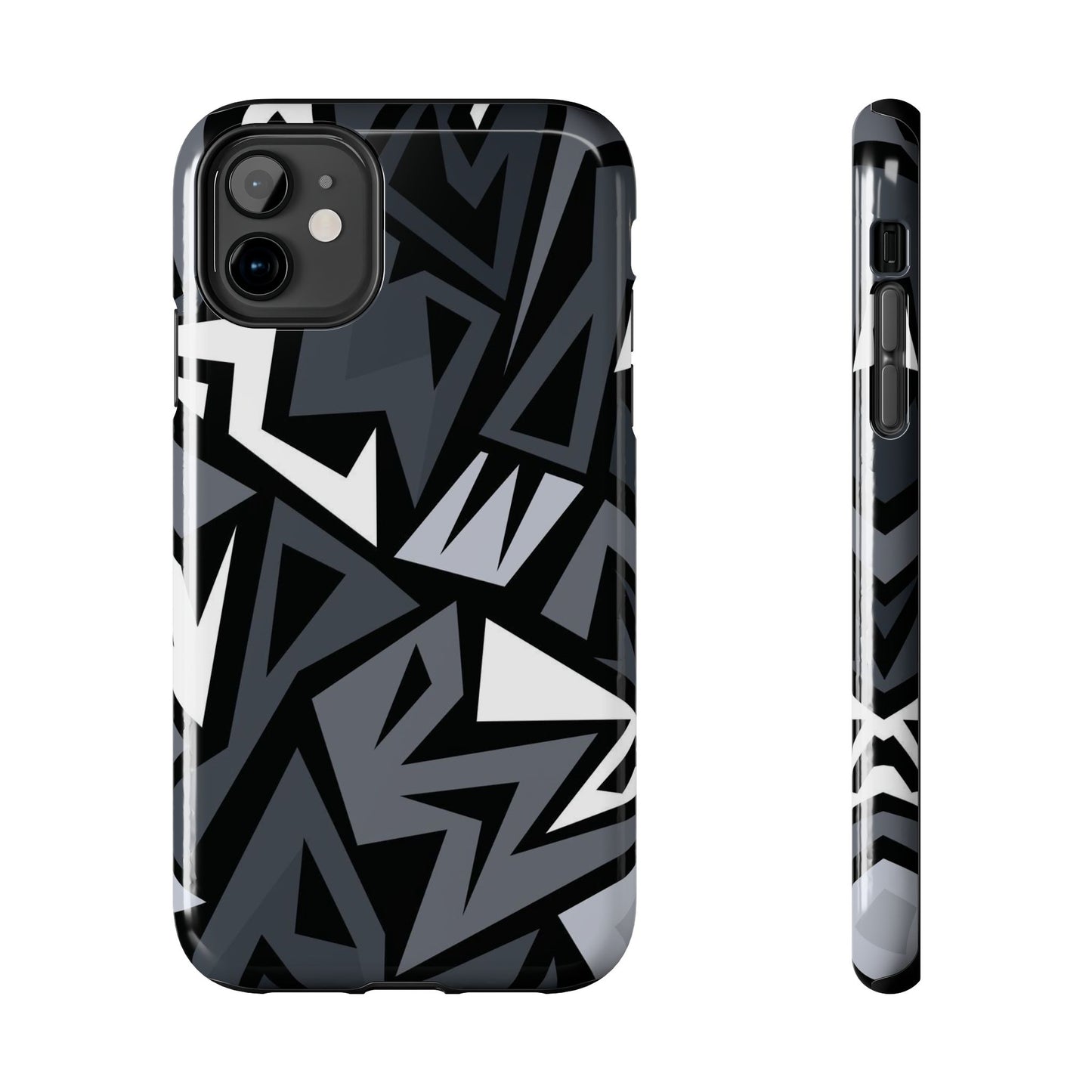 Abstract Black Pattern Phone Case