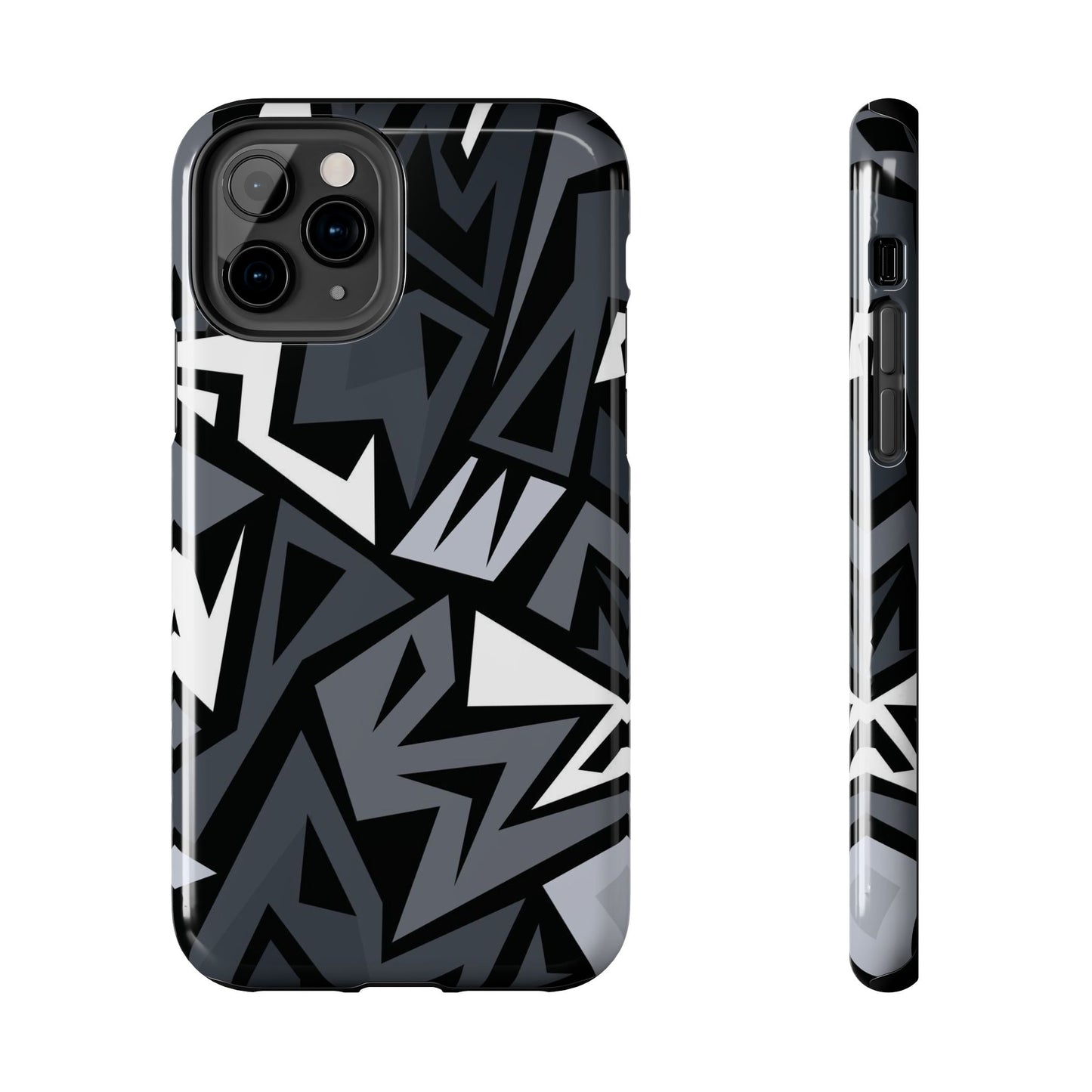 Abstract Black Pattern Phone Case