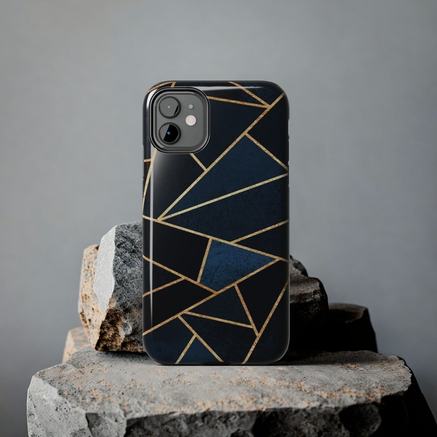 Midnight Geometrics Pattern Phone Case