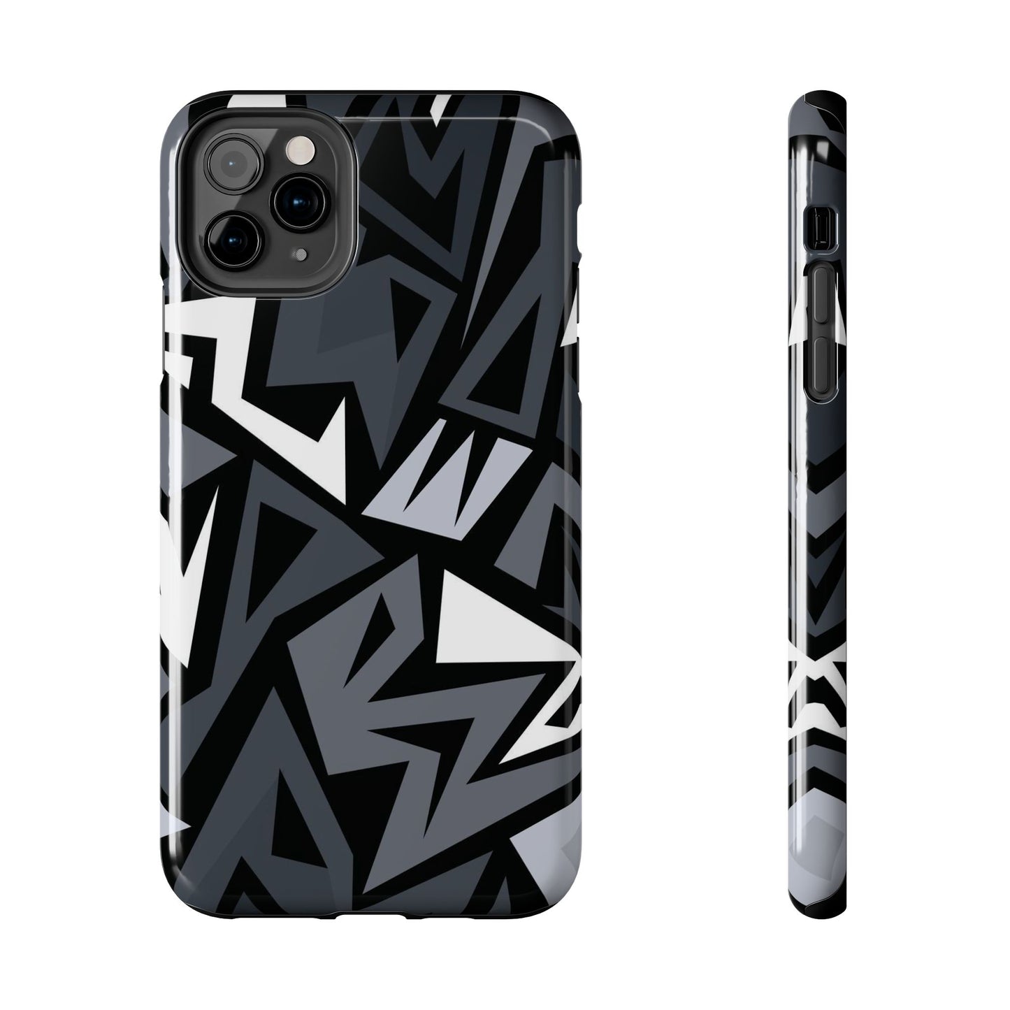 Abstract Black Pattern Phone Case