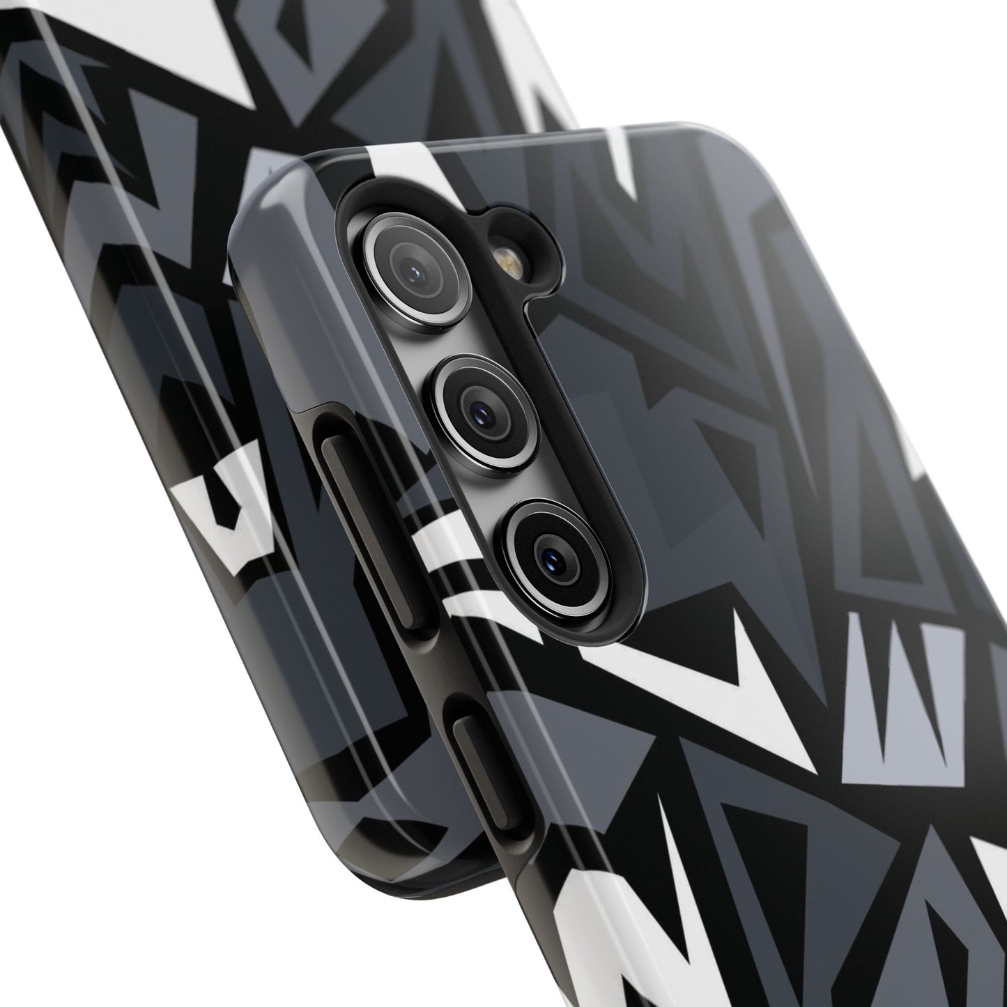 Abstract Black Pattern Phone Case