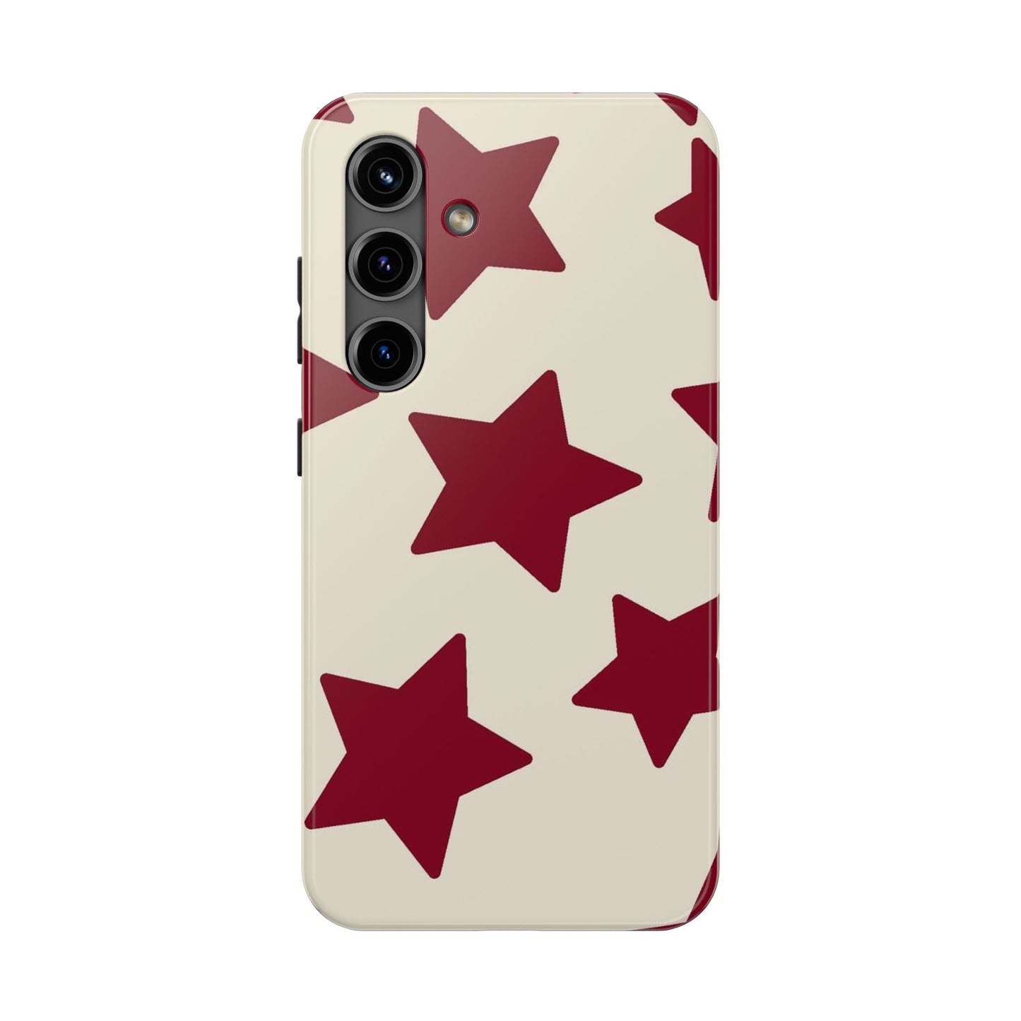 Stellar Red Pattern Phone Case