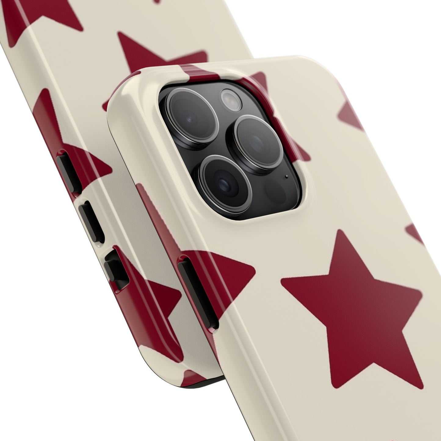 Stellar Red Pattern Phone Case