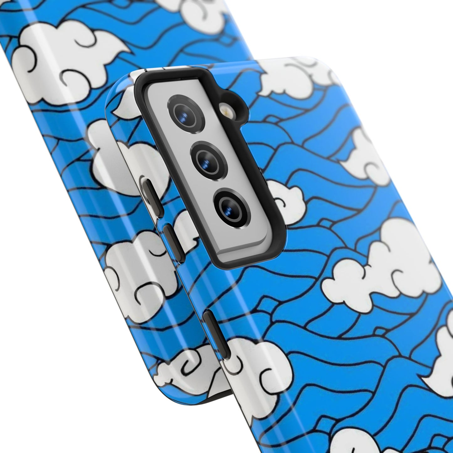 Cartoon Clouds Pattern Phone Case