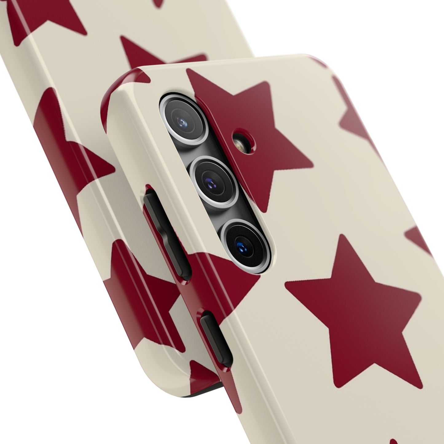 Stellar Red Pattern Phone Case