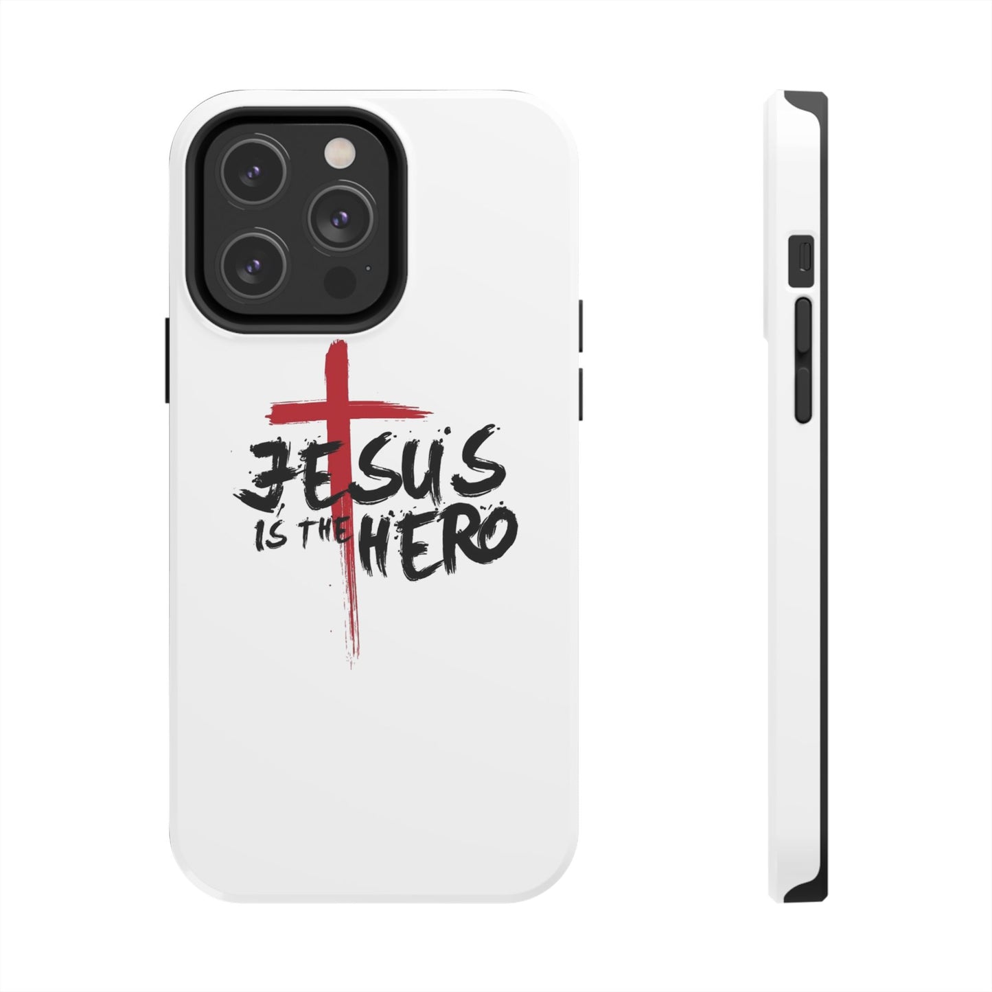 Jesus Is The Hero Phone Case