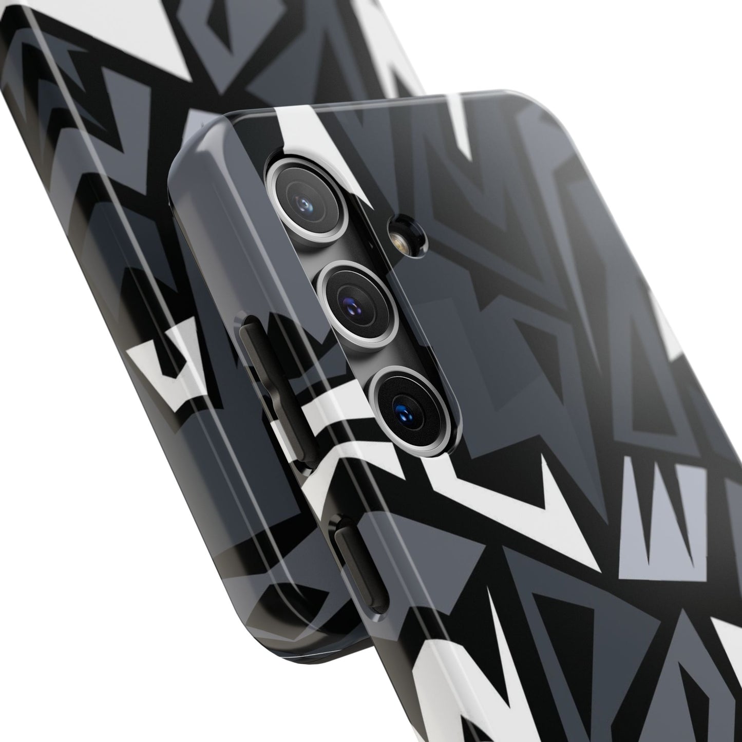 Abstract Black Pattern Phone Case