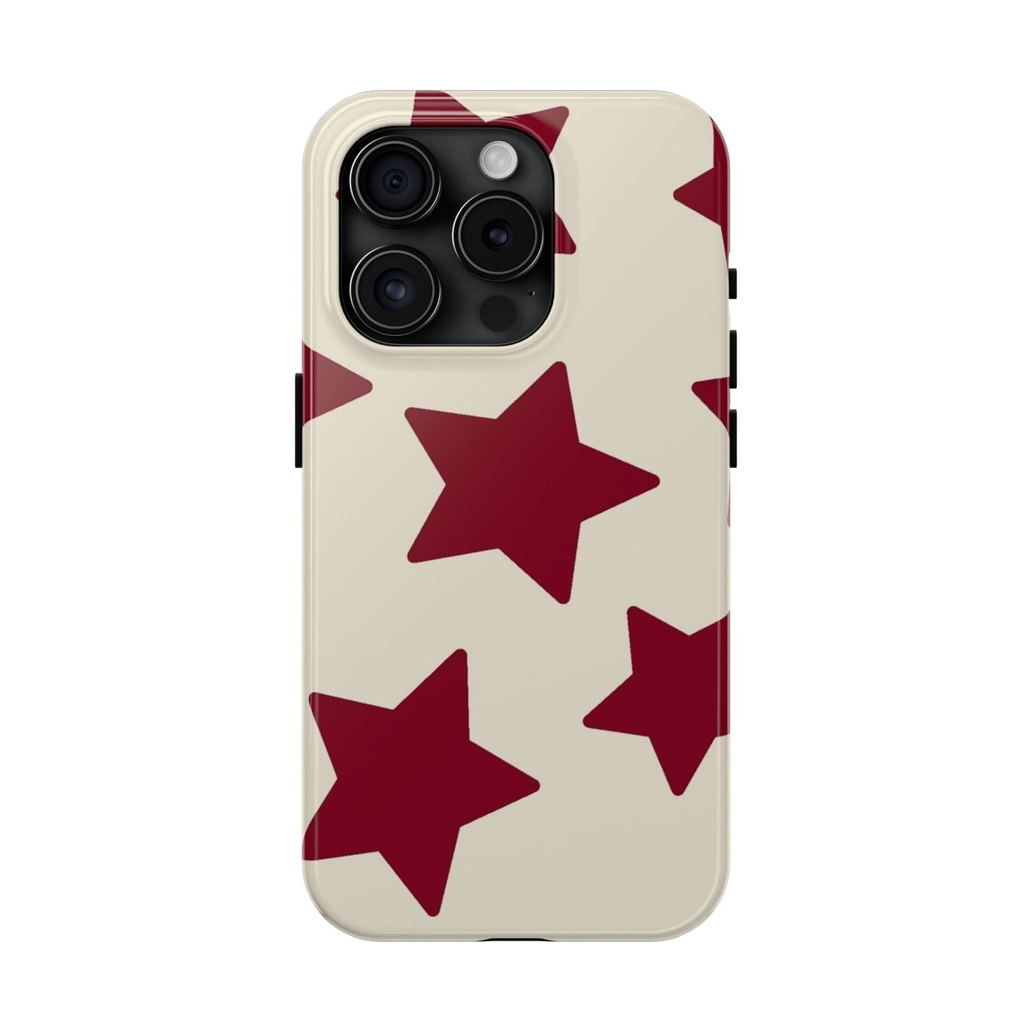 Stellar Red Pattern Phone Case