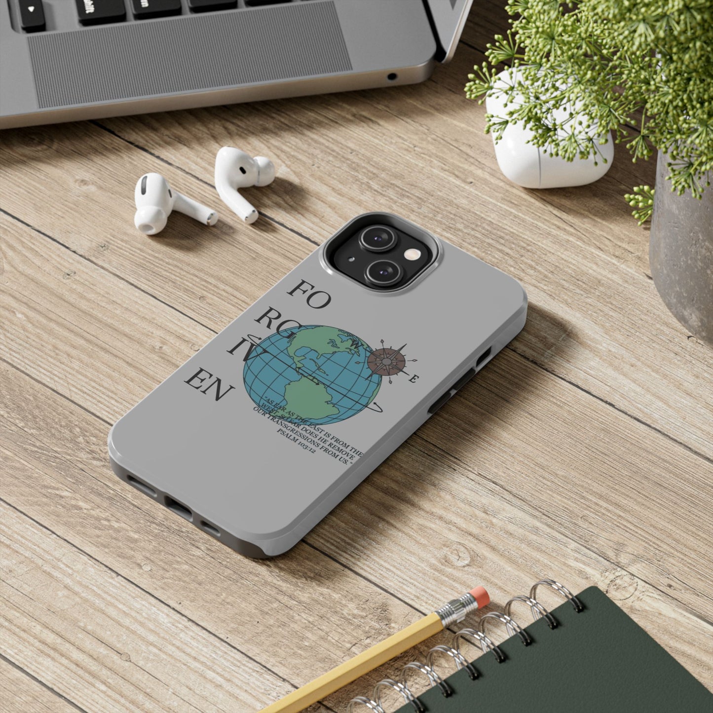 Forgiven Globe Phone Case