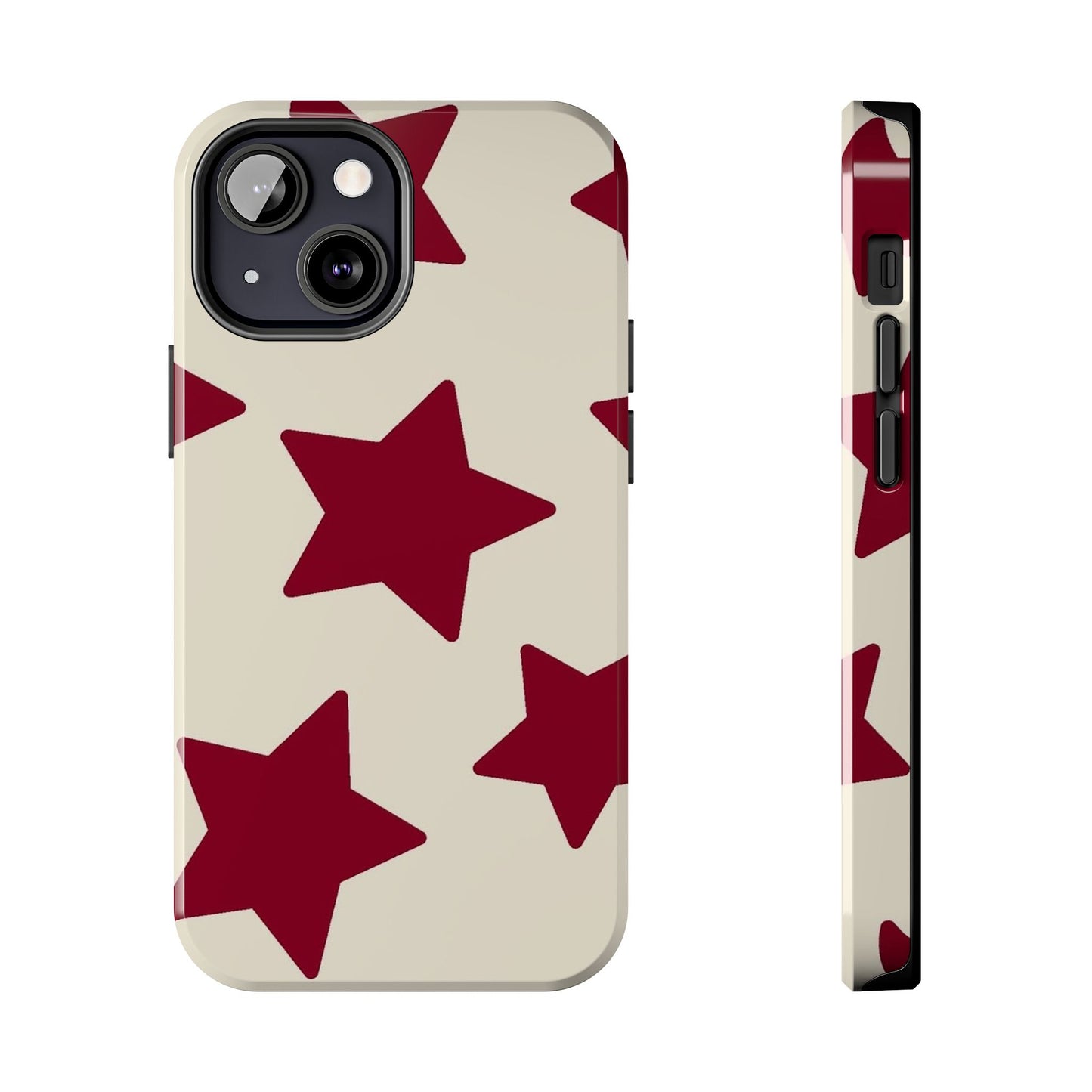 Stellar Red Pattern Phone Case