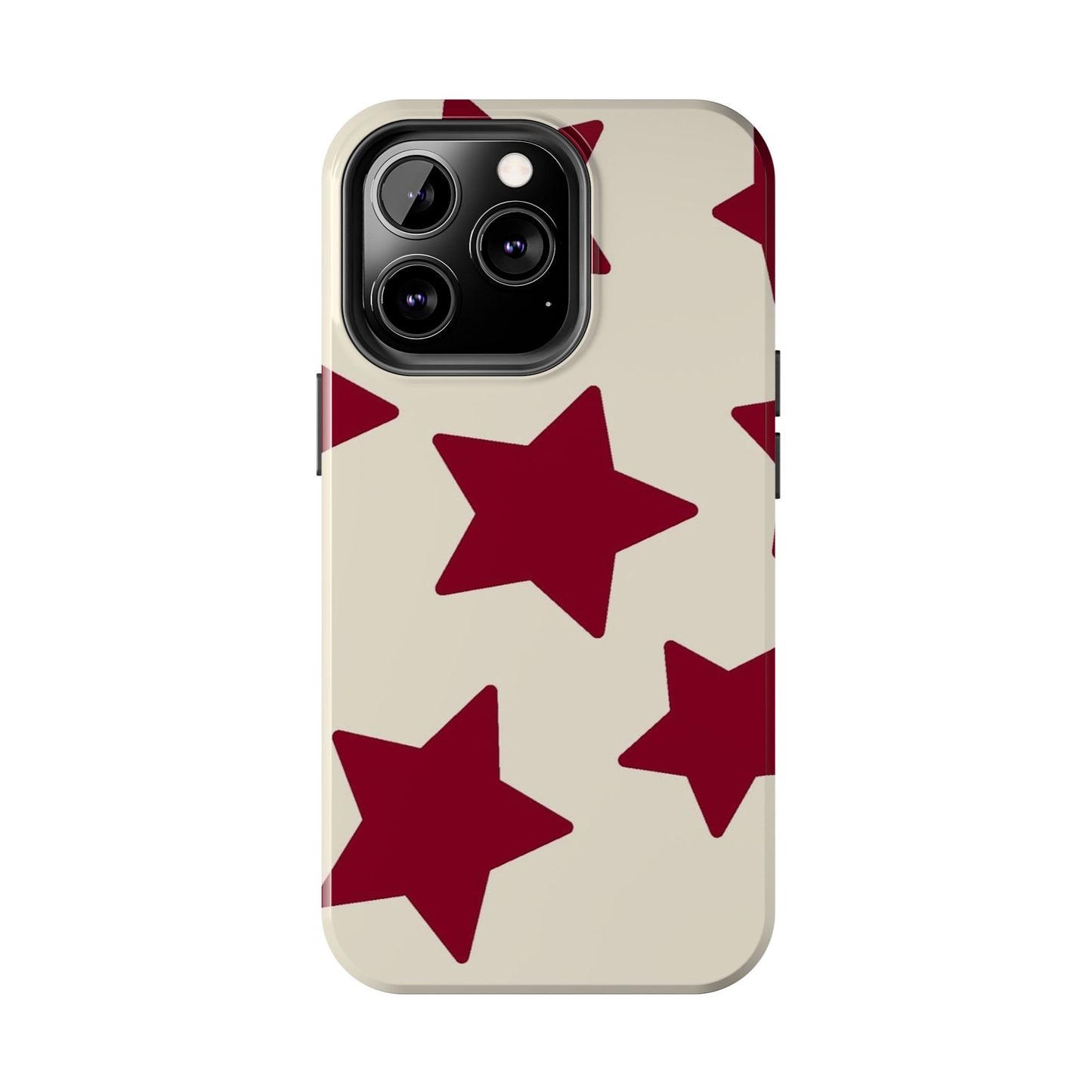 Stellar Red Pattern Phone Case
