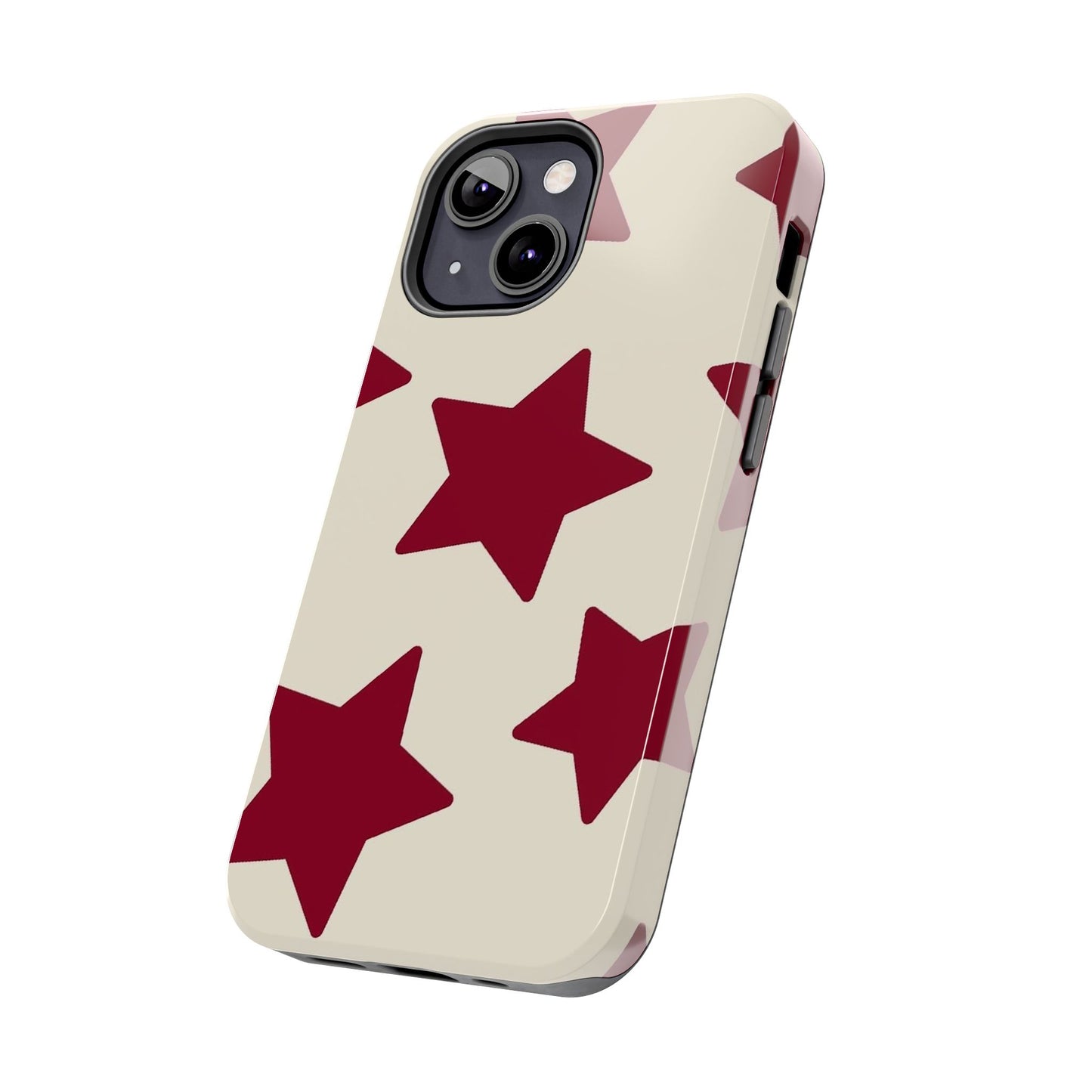 Stellar Red Pattern Phone Case