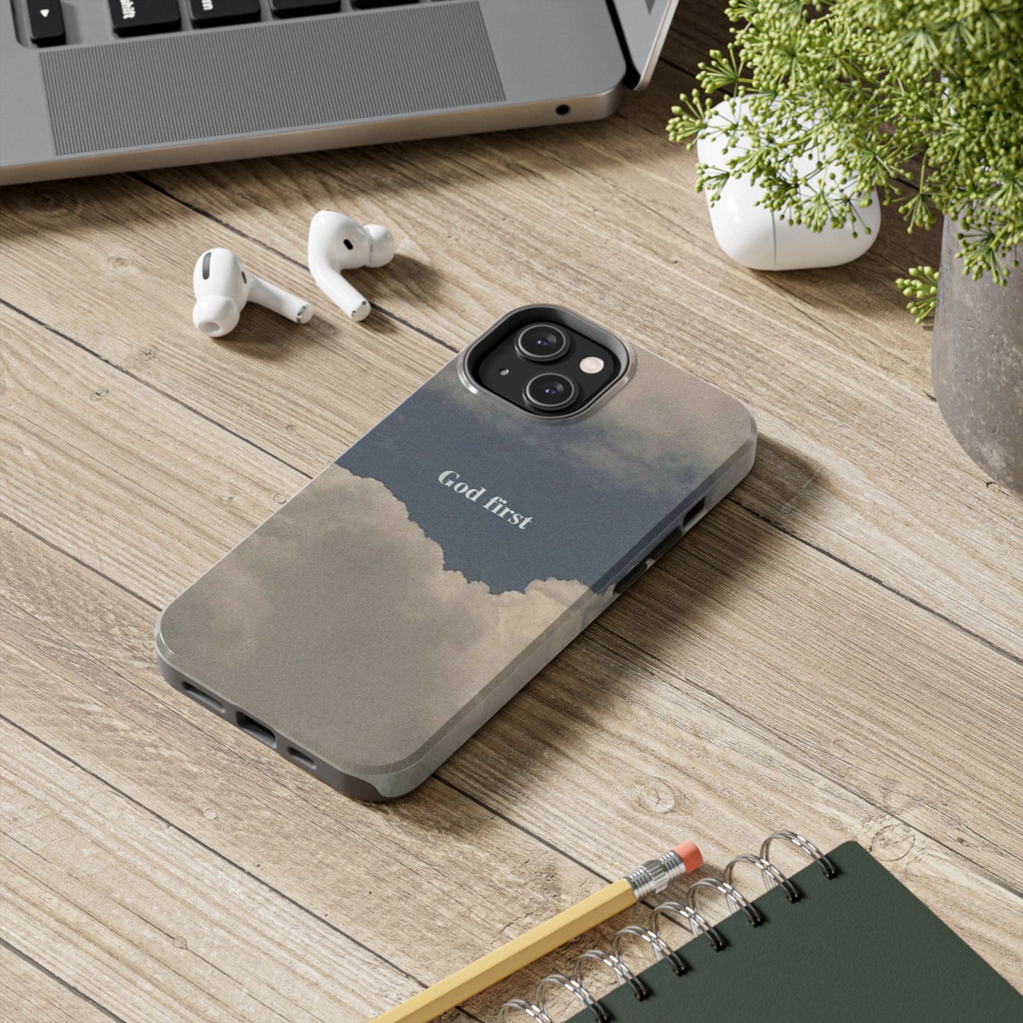 God First Clouds Phone Case
