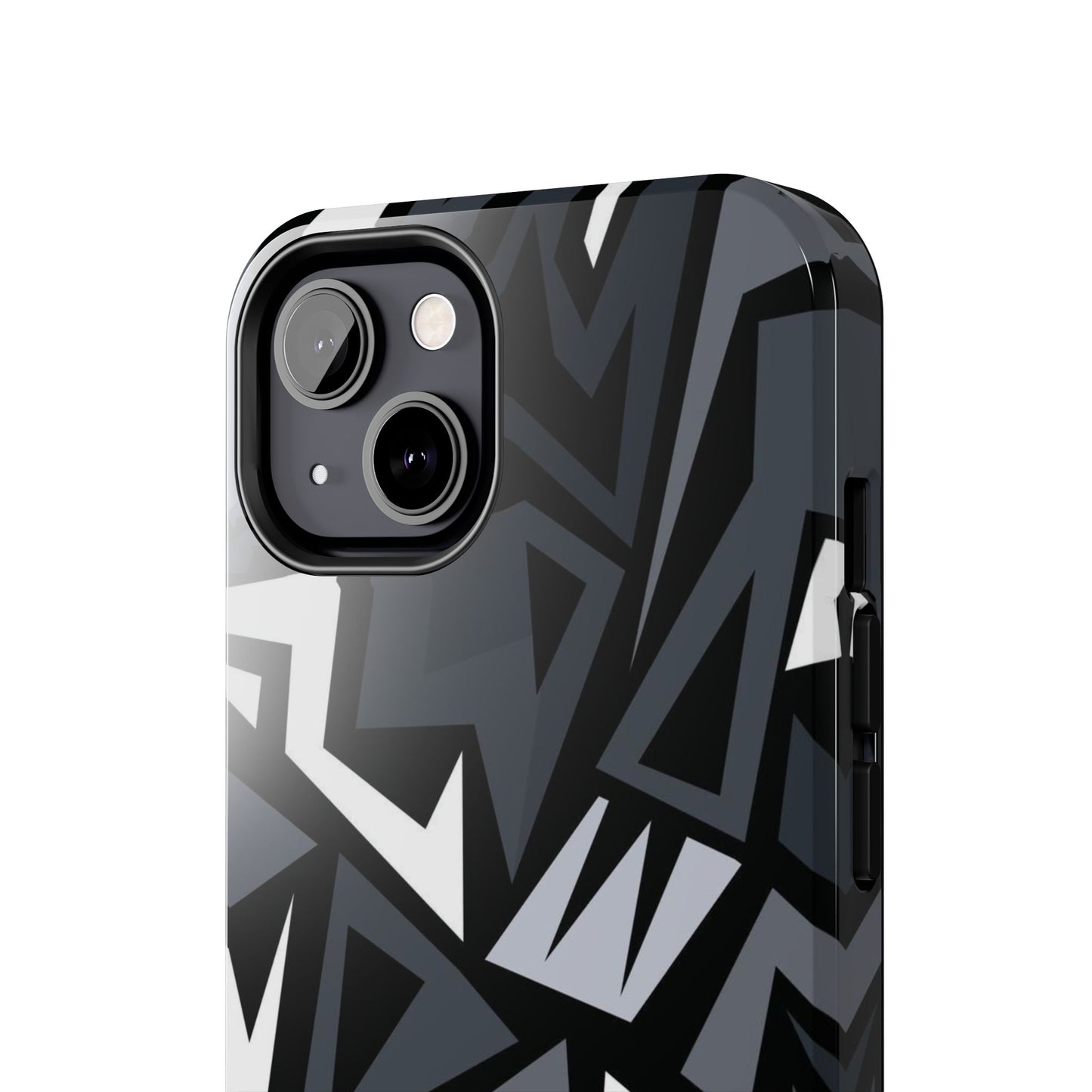 Abstract Black Pattern Phone Case