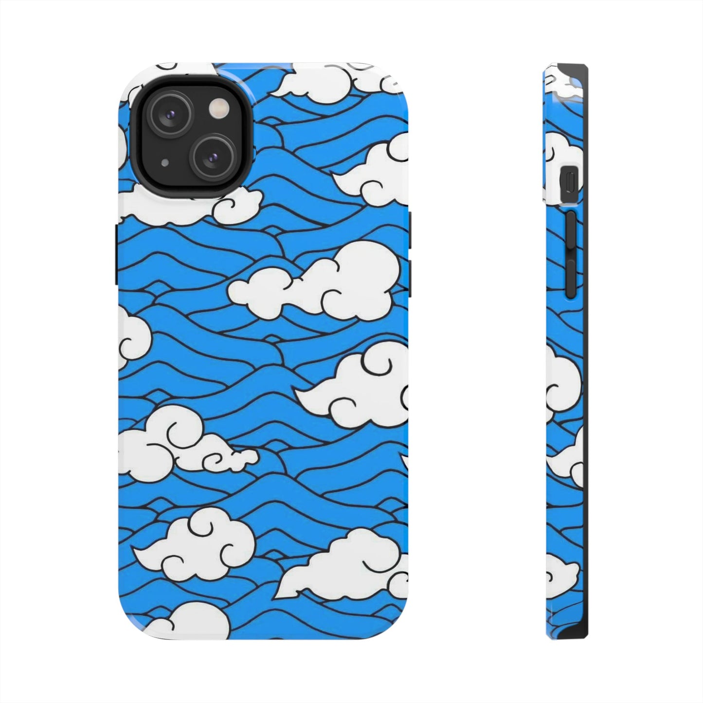 Cartoon Clouds Pattern Phone Case