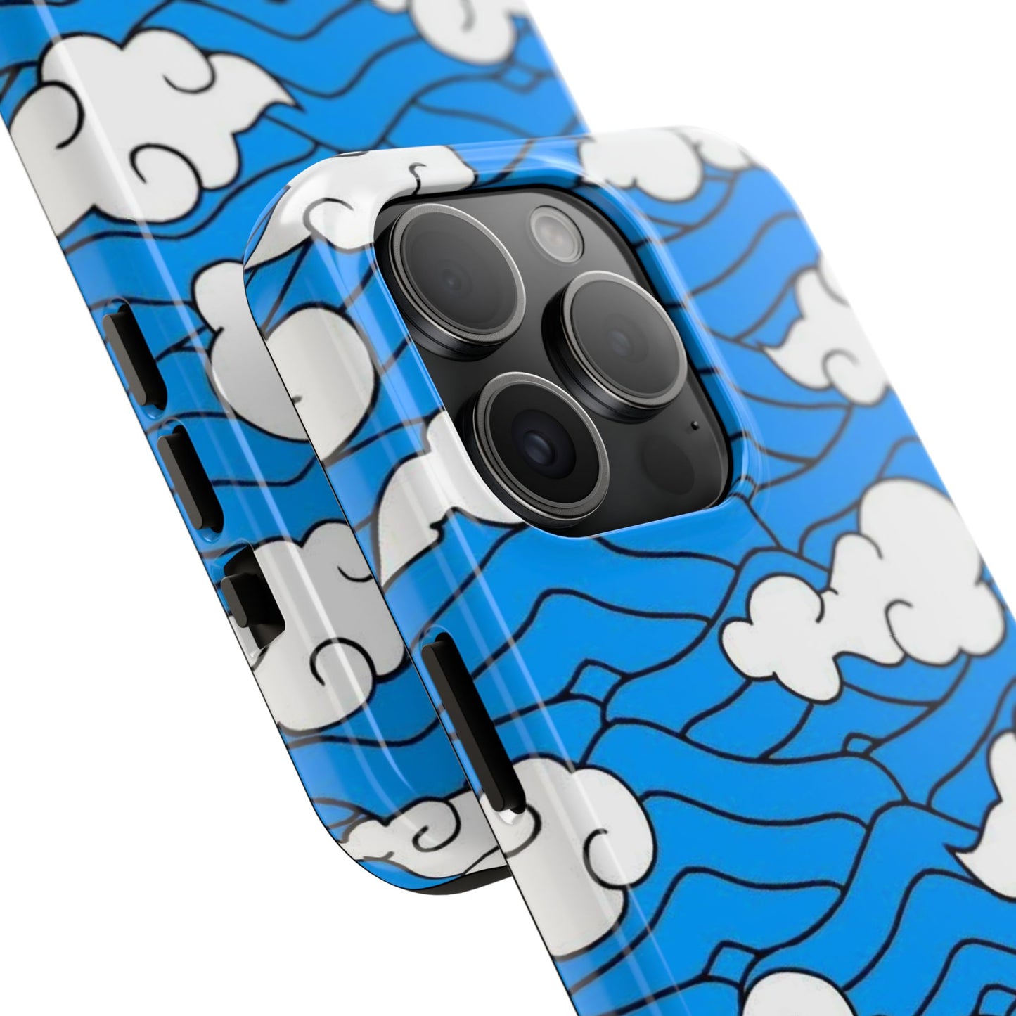 Cartoon Clouds Pattern Phone Case