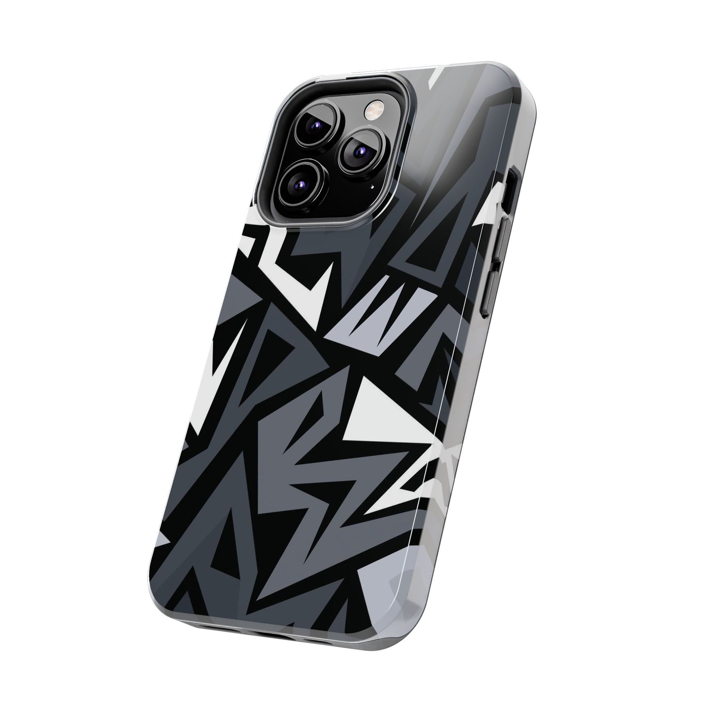 Abstract Black Pattern Phone Case