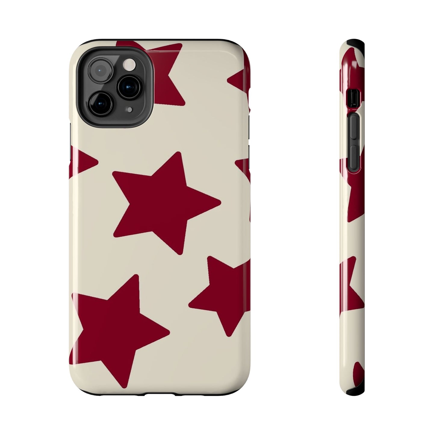 Stellar Red Pattern Phone Case