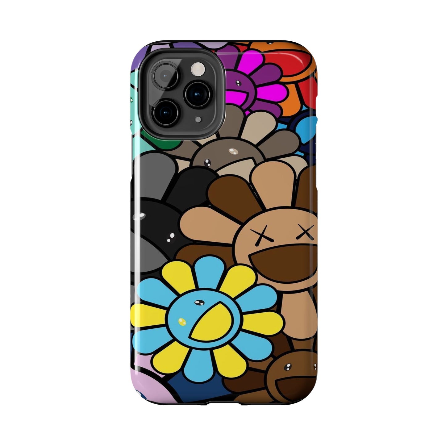 Rainbow Smiles Bloom Pattern Phone Case