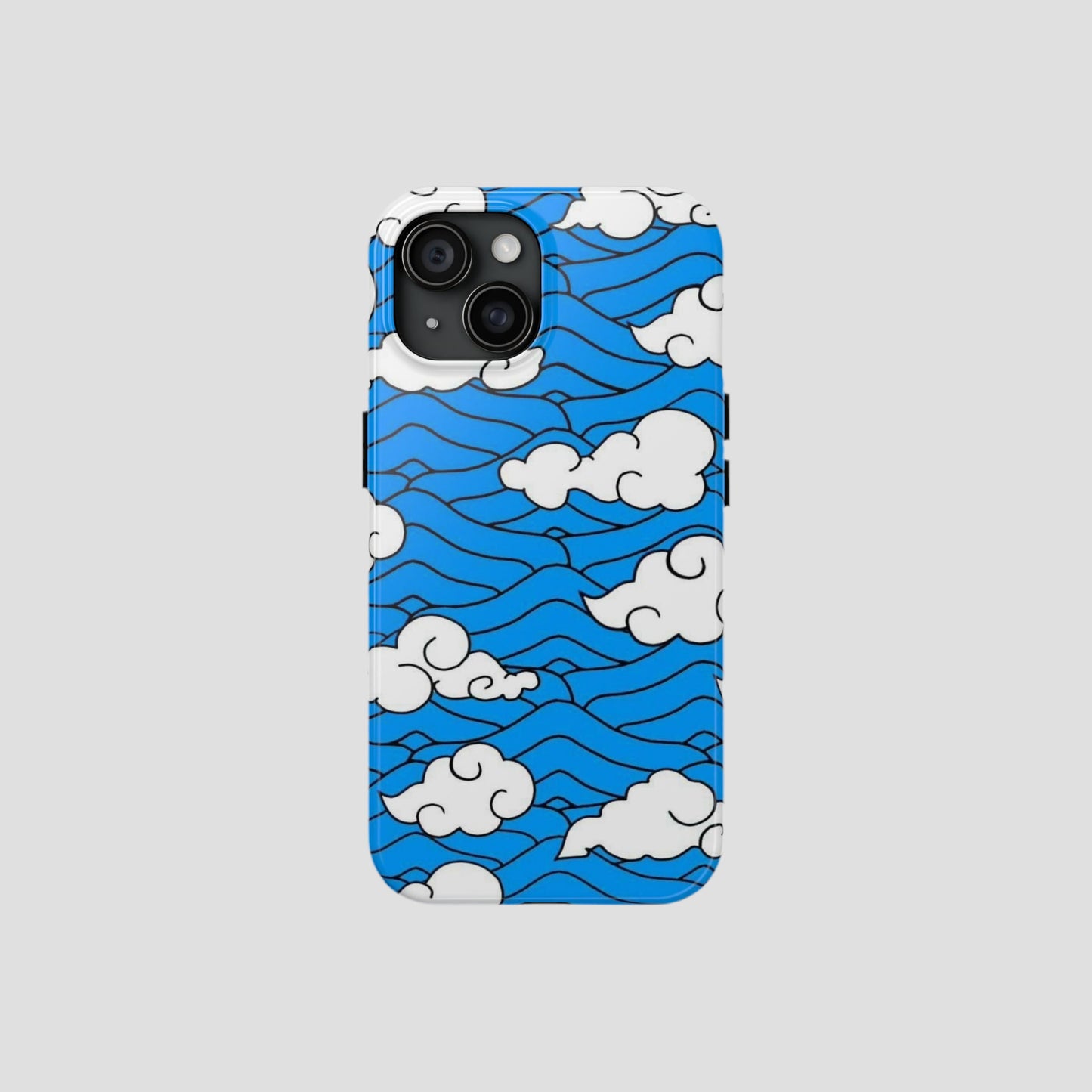Cartoon Clouds Pattern Phone Case