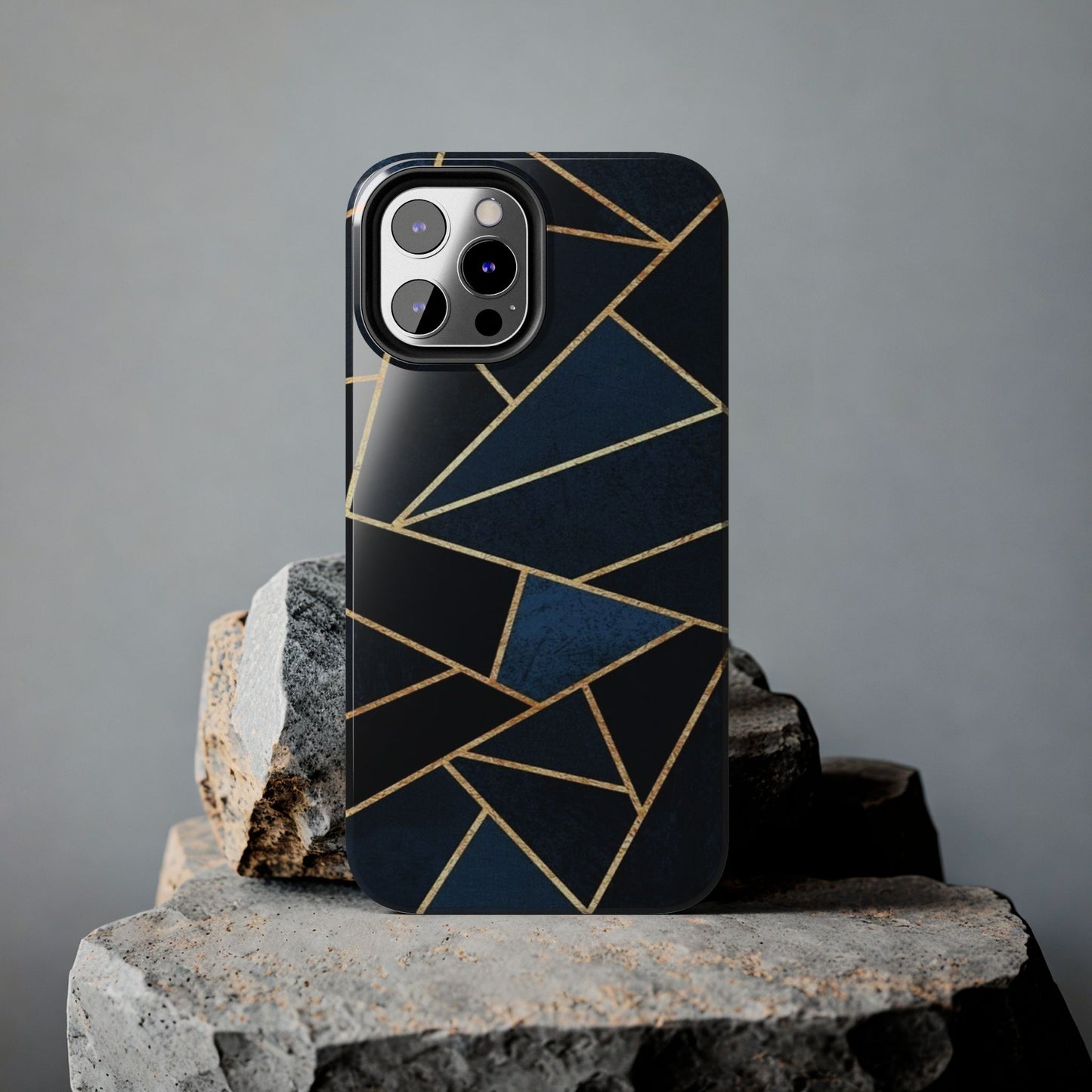 Midnight Geometrics Pattern Phone Case