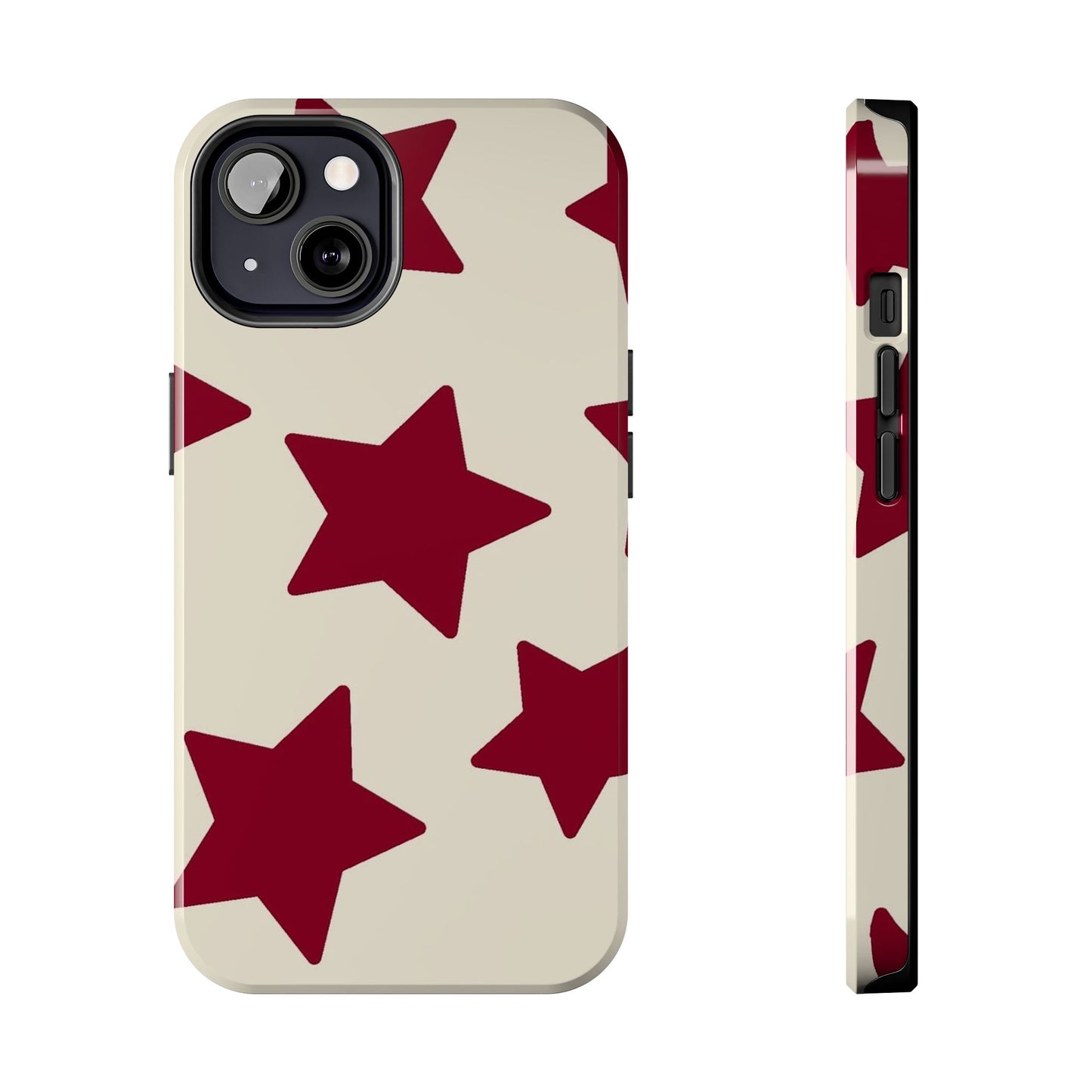 Stellar Red Pattern Phone Case