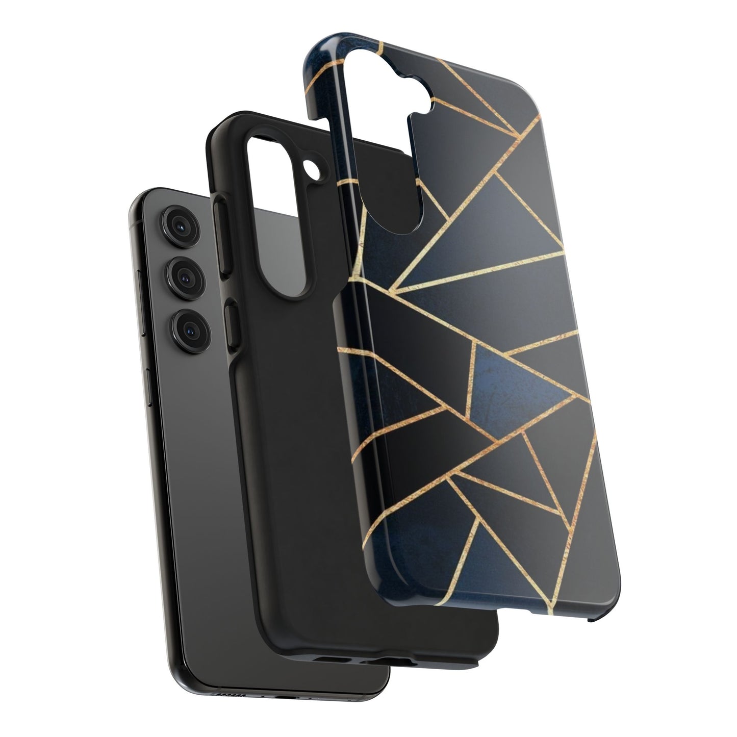 Midnight Geometrics Pattern Phone Case