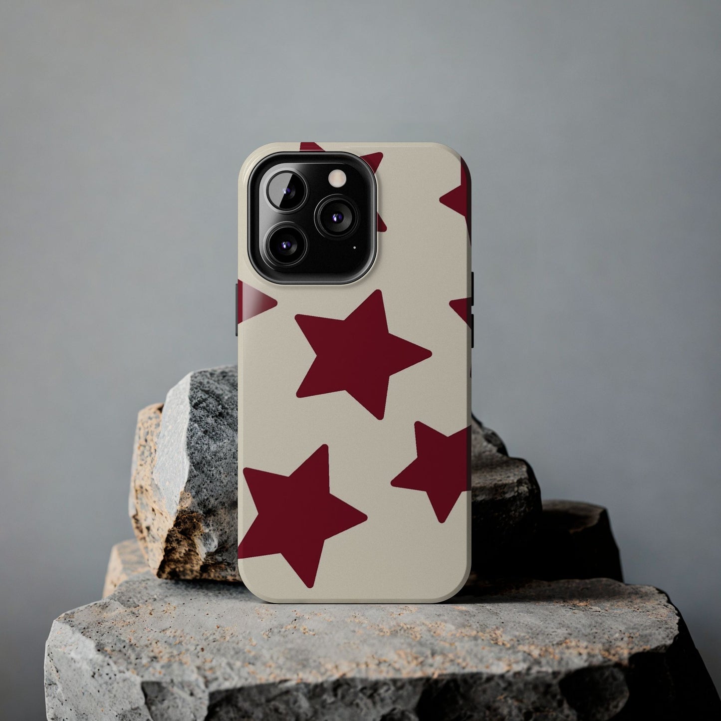 Stellar Red Pattern Phone Case