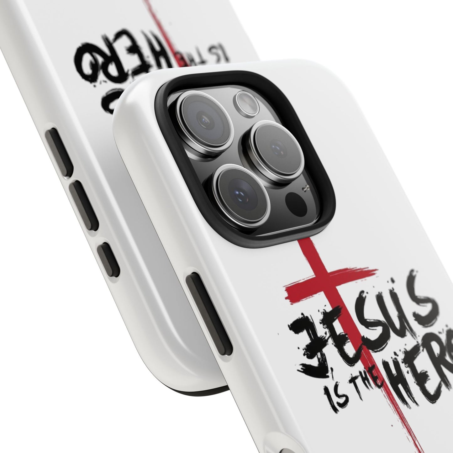 Jesus Is The Hero Phone Case