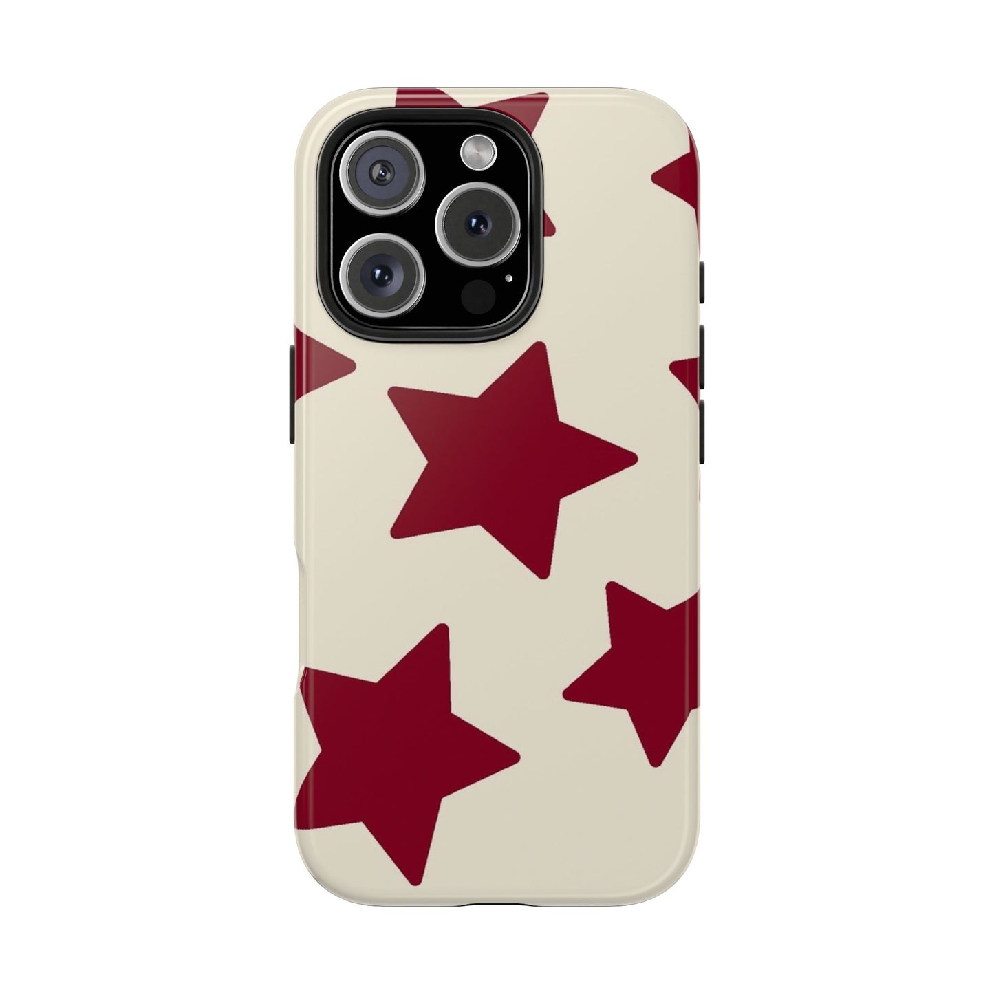 Stellar Red Pattern Phone Case