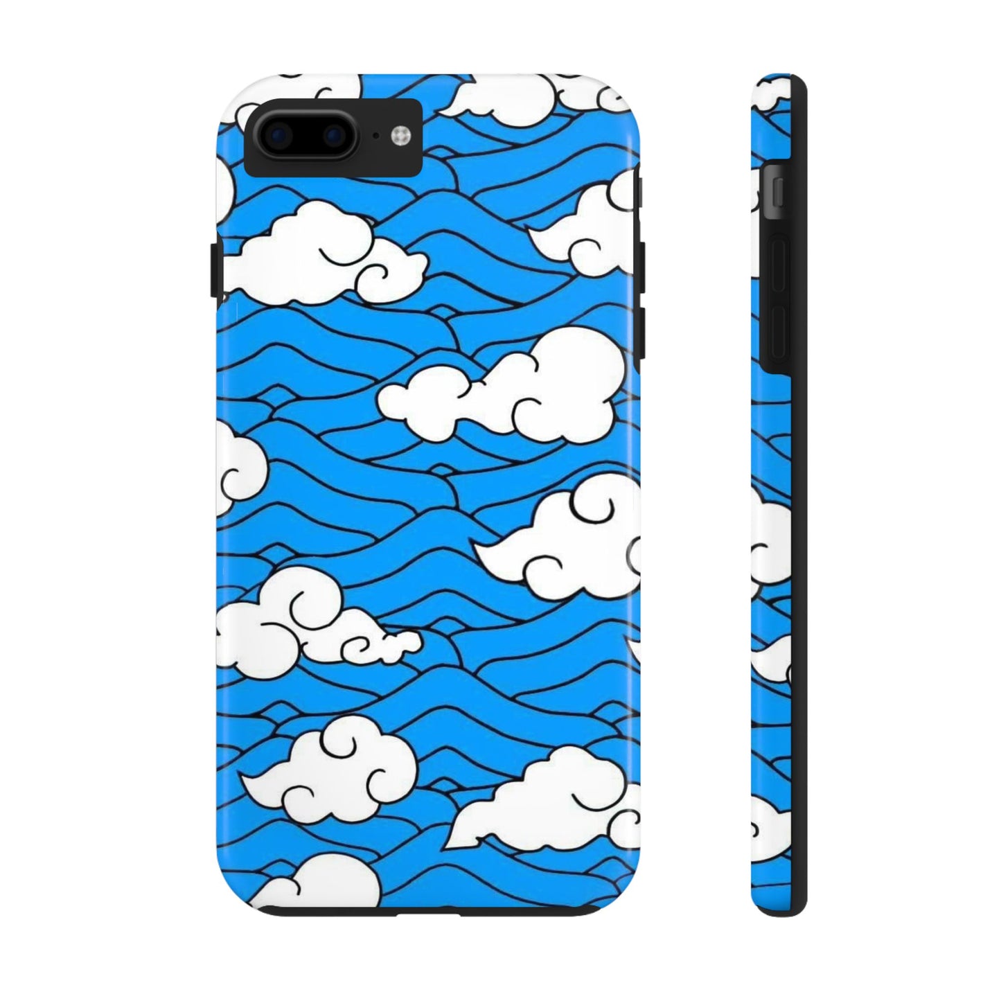 Cartoon Clouds Pattern Phone Case