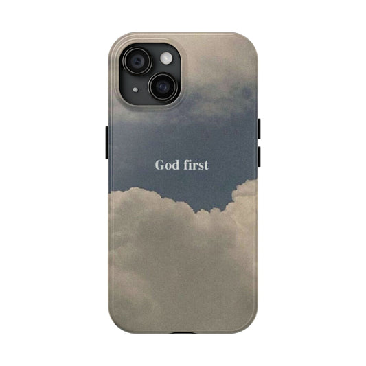 God First Clouds Phone Case