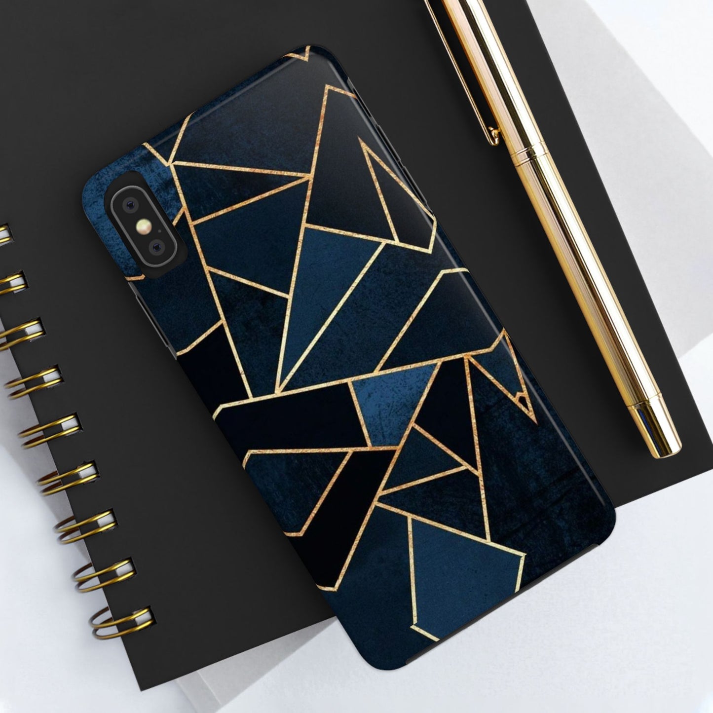 Midnight Geometrics Pattern Phone Case