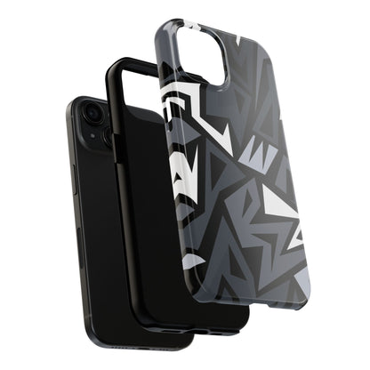 Abstract Black Pattern Phone Case