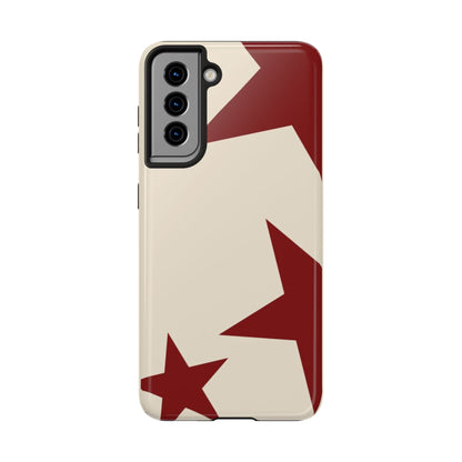 Stellar Red Pattern Phone Case