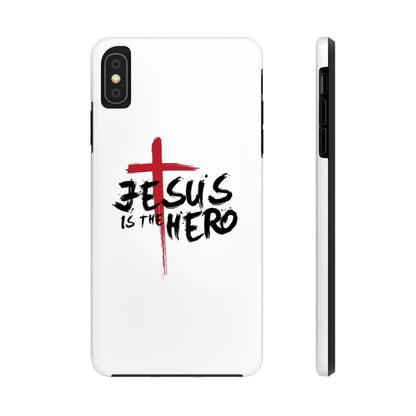 Jesus Is The Hero Phone Case