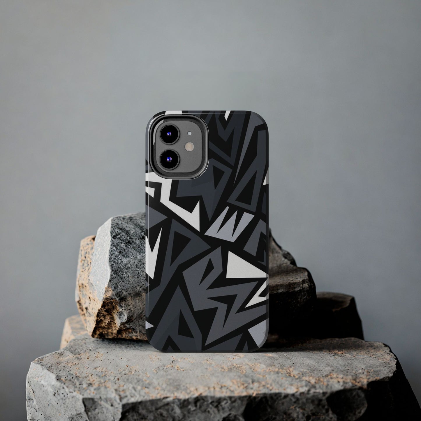 Abstract Black Pattern Phone Case