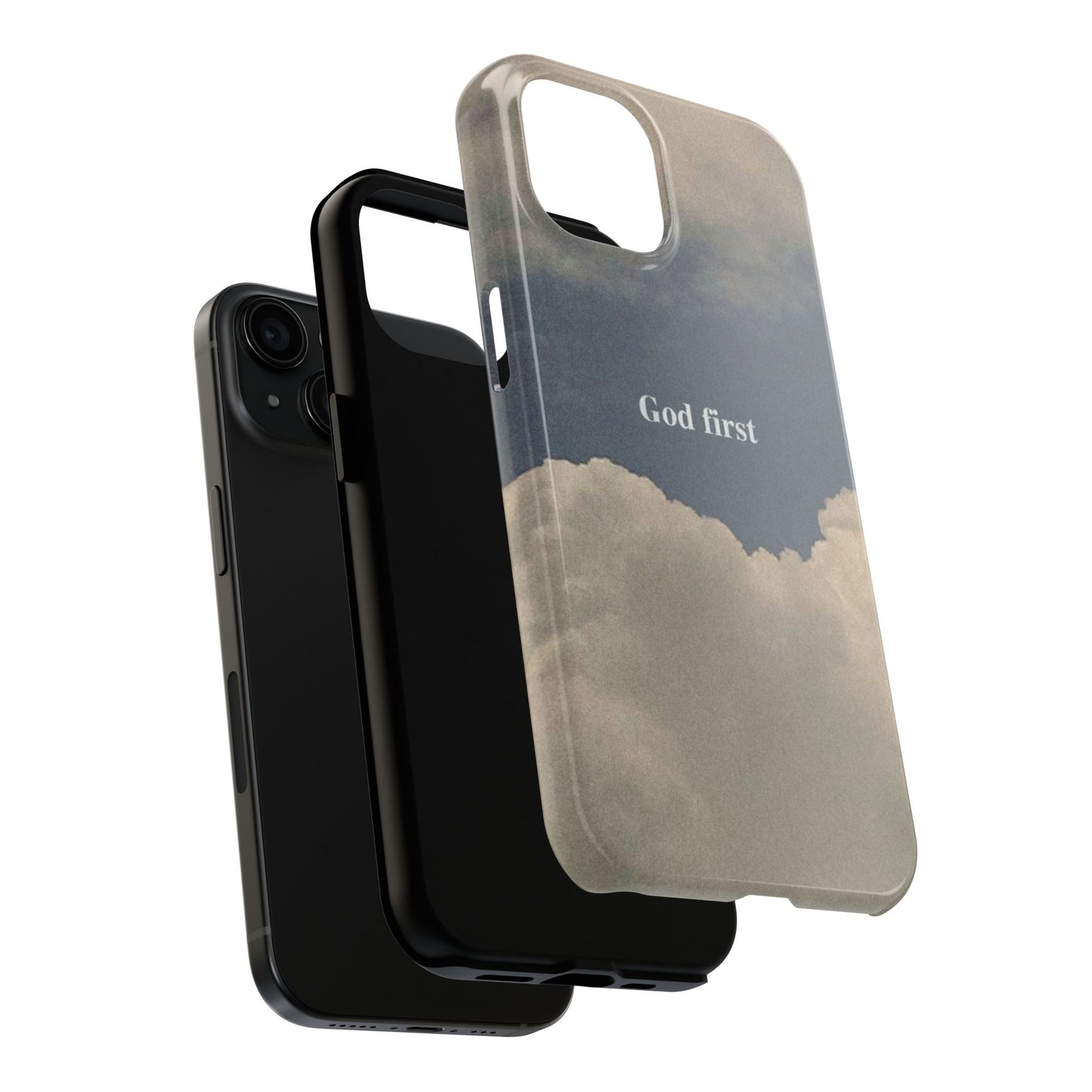 God First Clouds Phone Case
