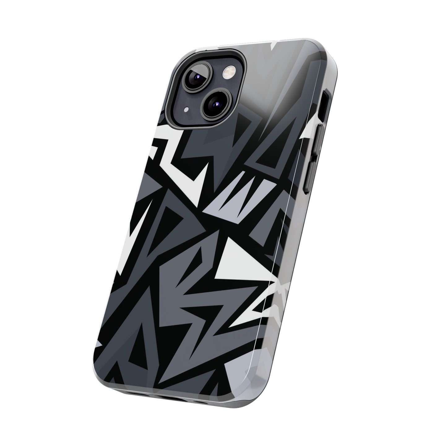 Abstract Black Pattern Phone Case