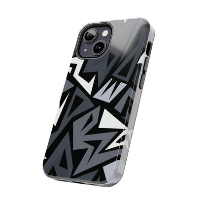Abstract Black Pattern Phone Case