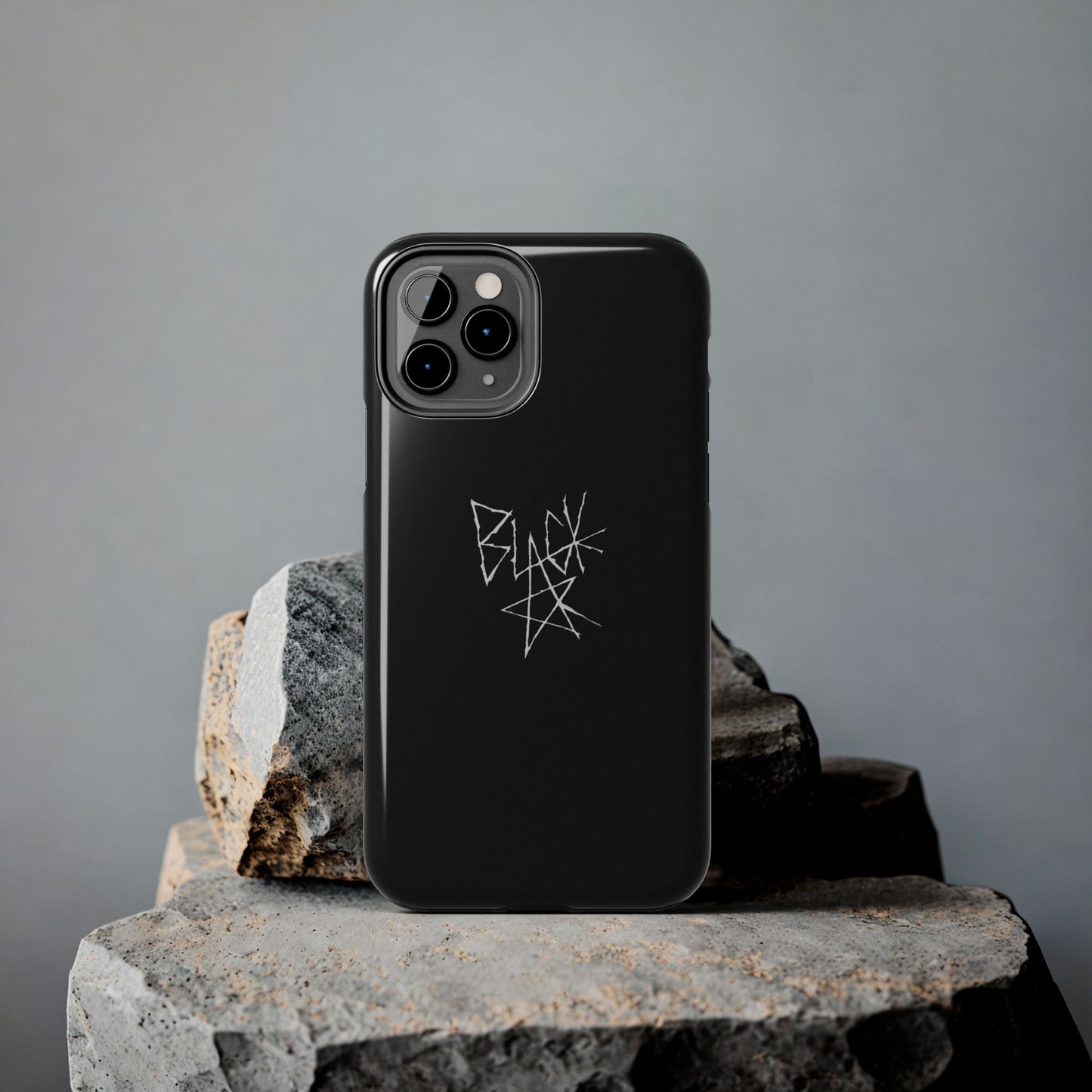 Black Star Phone Case