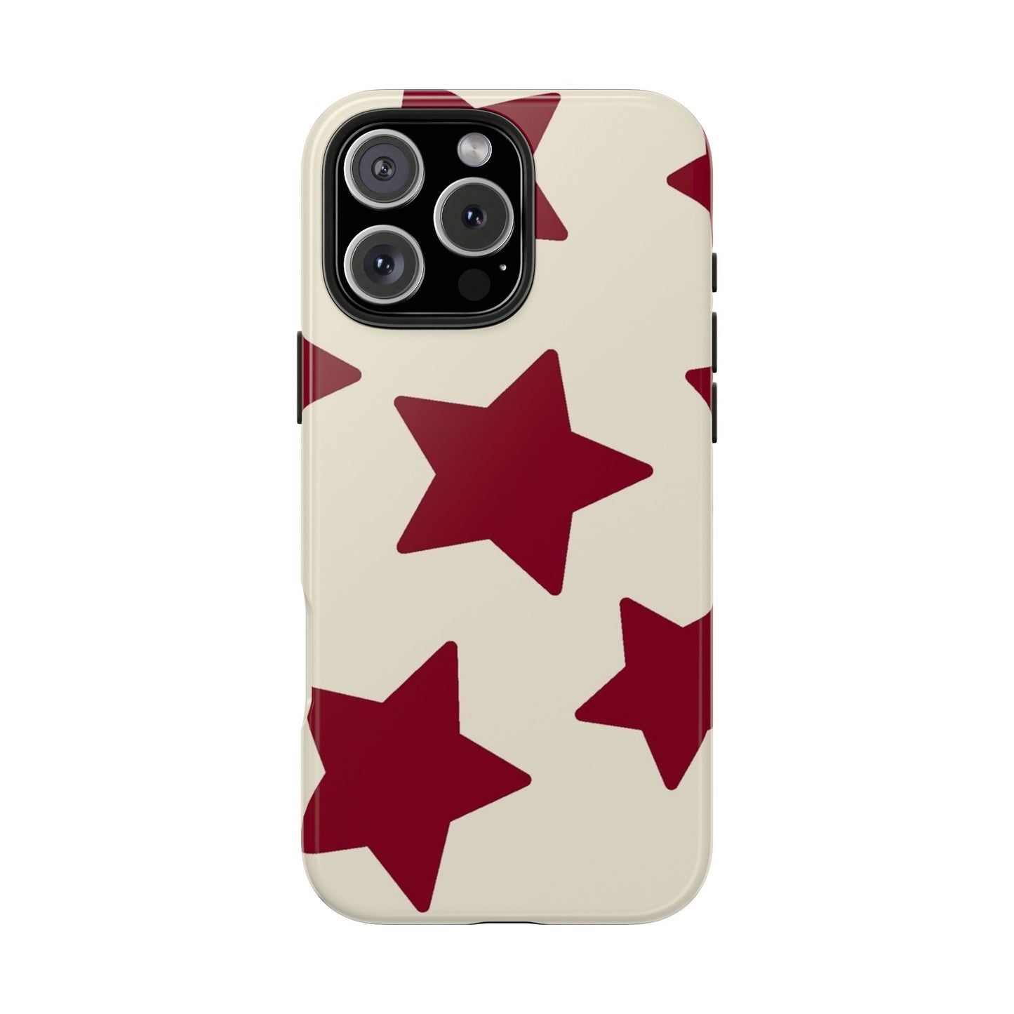 Stellar Red Pattern Phone Case