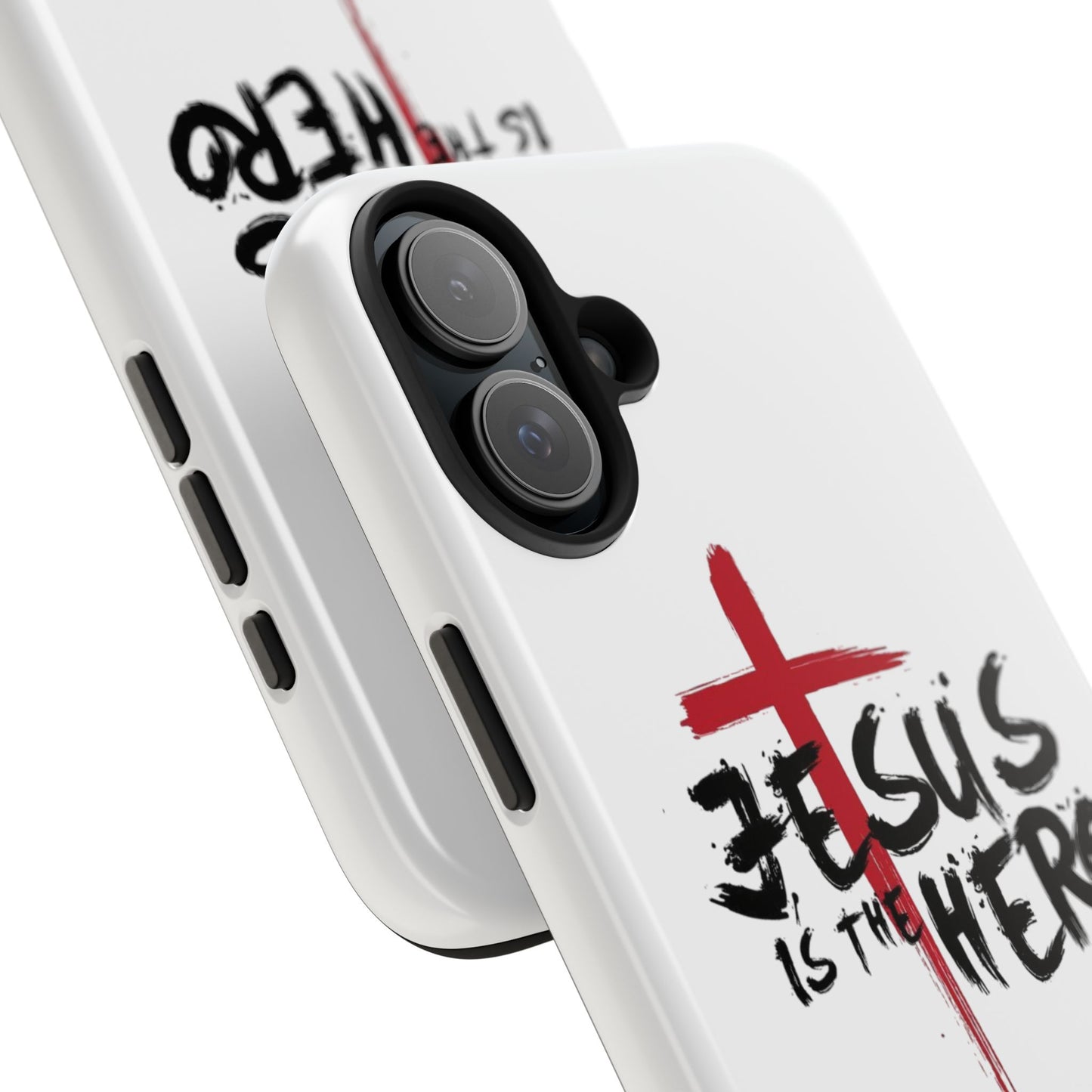 Jesus Is The Hero Phone Case