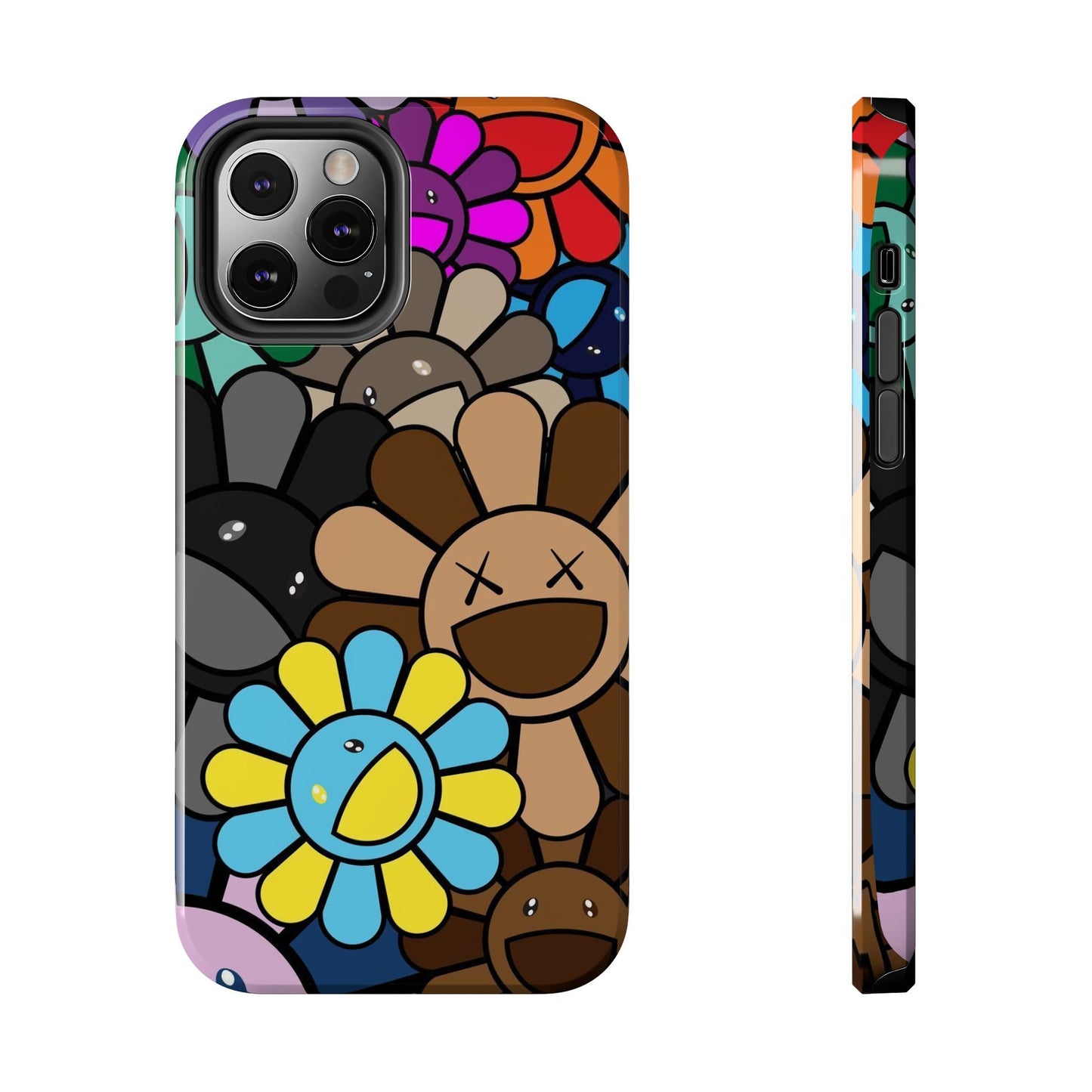 Rainbow Smiles Bloom Pattern Phone Case