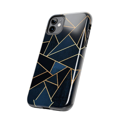 Midnight Geometrics Pattern Phone Case