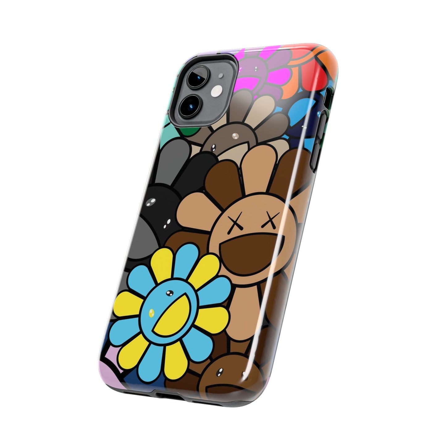 Rainbow Smiles Bloom Pattern Phone Case